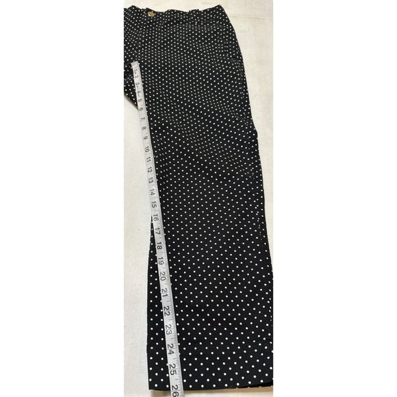 L-RL Lauren Active Ralph Lauren Brand Ankle Crop Pants Polka Dot Women's Size 10 - Picture 10 of 16